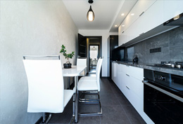 薩鉑藝術涂料打造緊致、優雅的廚房空間